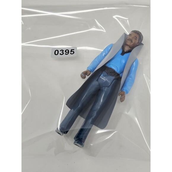Vintage 1980 Star Wars Lando Calrissian w/ Cape Kenner - Picture 8 of 8